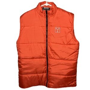 Bold Orange Puffer Vest
